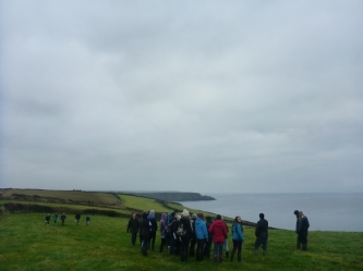 University of Exeter student field trip at Chyvarloe Farm
